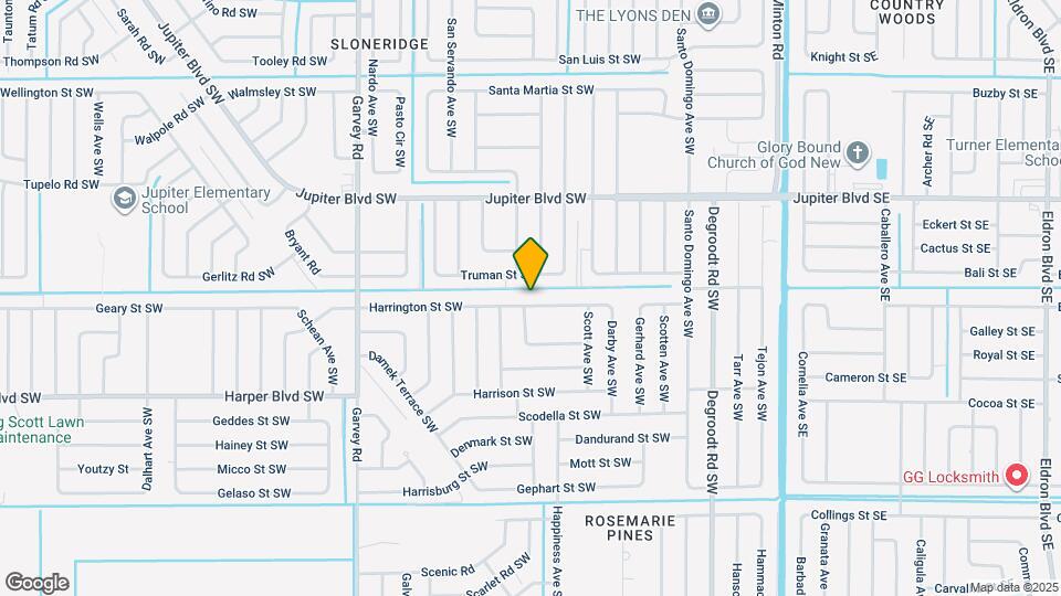 417 Harrington St SW Map and Location Details