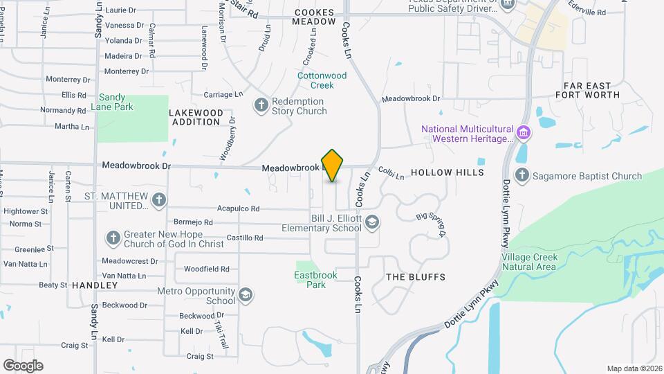 7824 Whitney Ln Map and Location Details