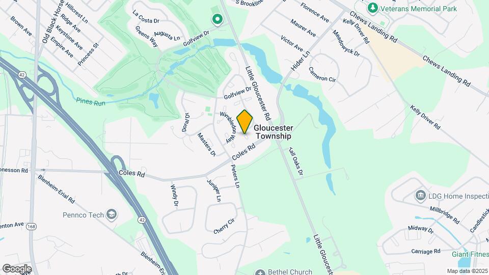 803 Aberdeen Ln Map and Location Details