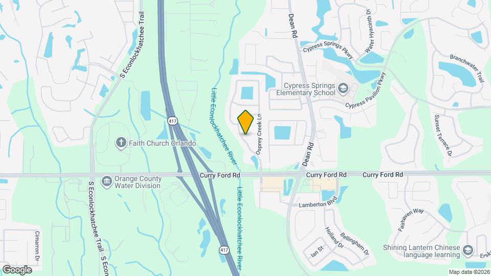 2801 River Ridge Dr Mapa y Detalles de la Ubicación
