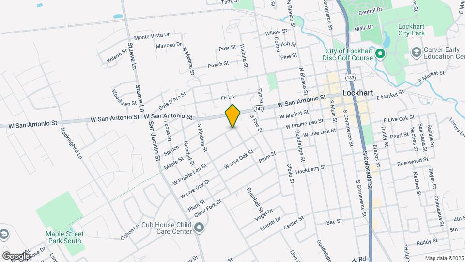 205 S Rio Grande St Map and Location Details