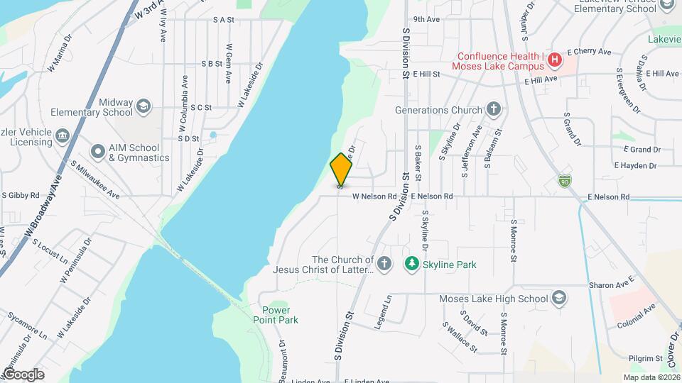 1215 S Eastlake Dr Map and Location Details