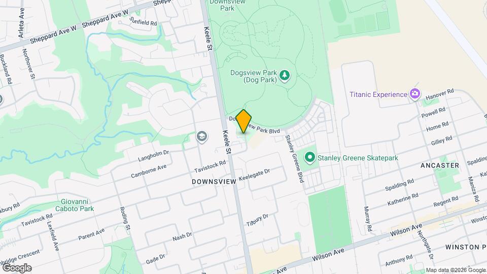 70 George Butchart Dr Map and Location Details