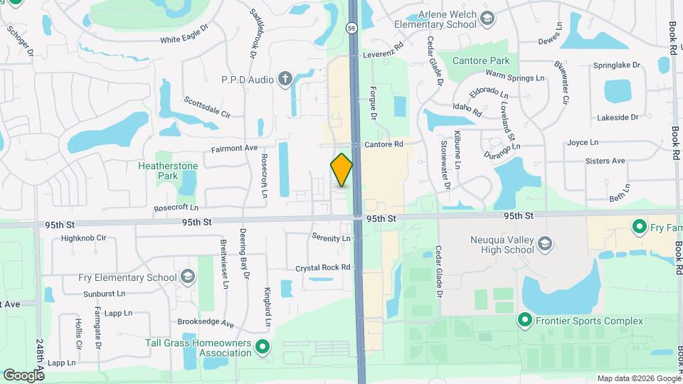 2939 Showplace Dr Map and Location Details