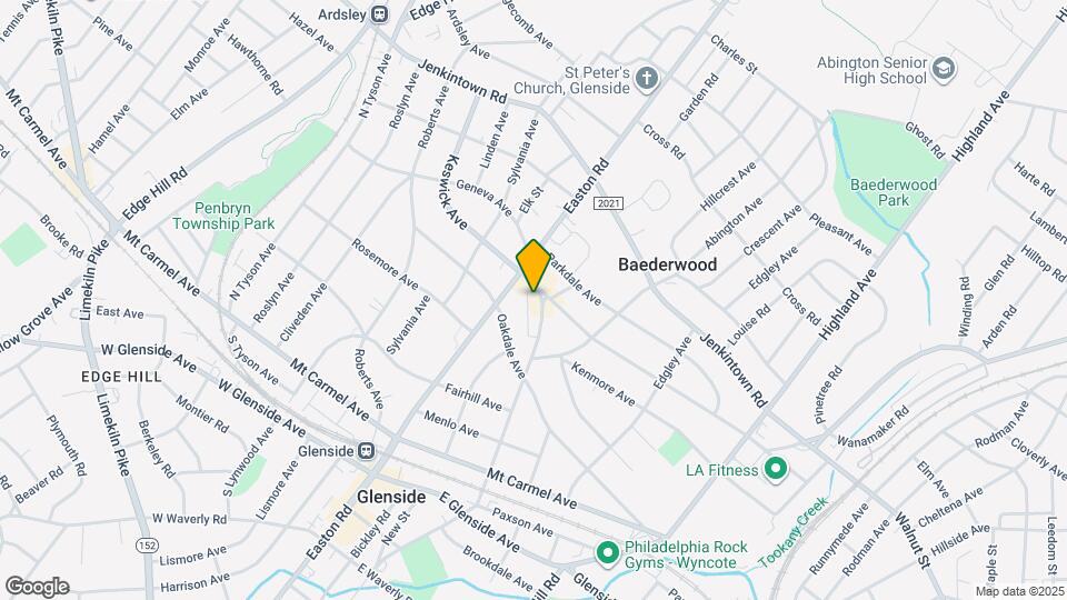 274 N Keswick Ave Map and Location Details