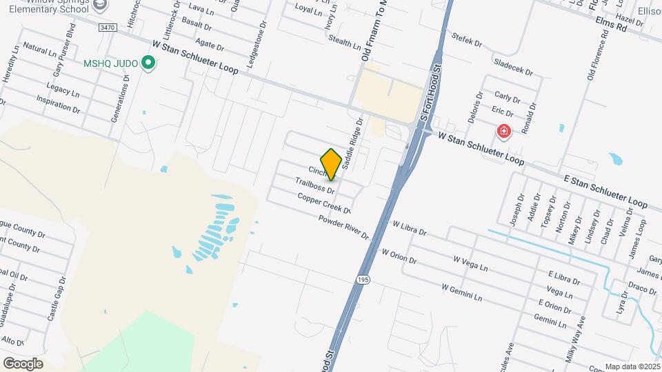 1213 Trailboss Dr Map and Location Details