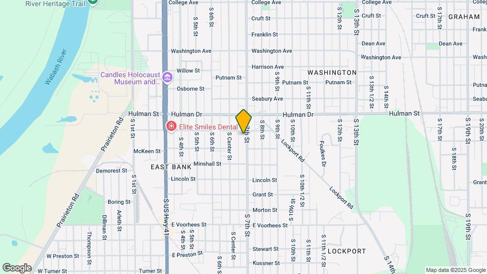 1813 S 7th St Map and Location Details