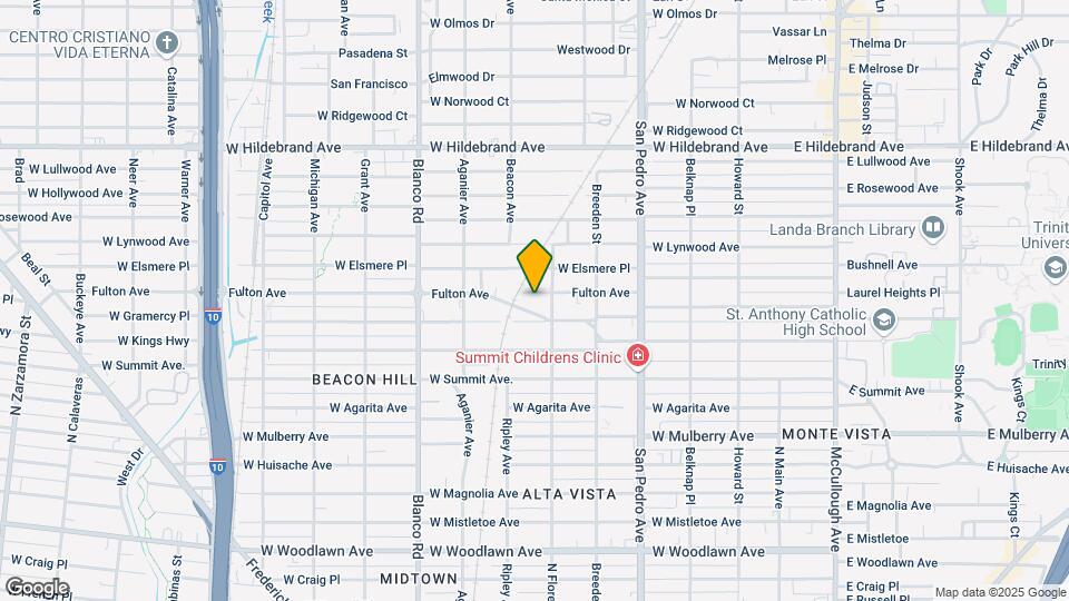 614 Fulton Ave, Unit 1 Map and Location Details