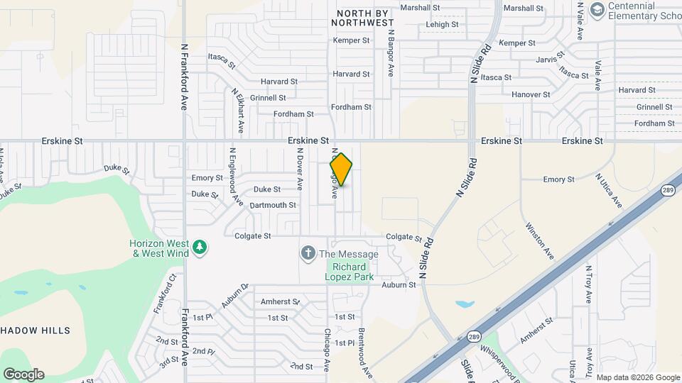 512 N Chicago Ave, Unit B Map and Location Details