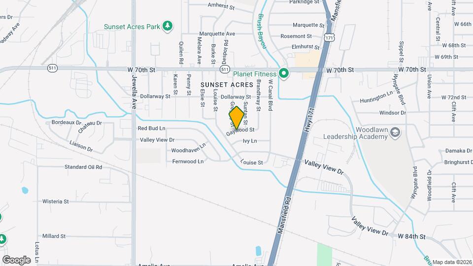 3051 Gaywood St Map and Location Details