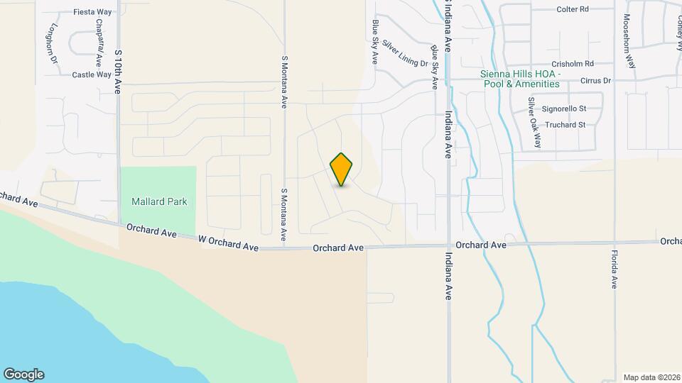 15162 Nimbus Way Map and Location Details