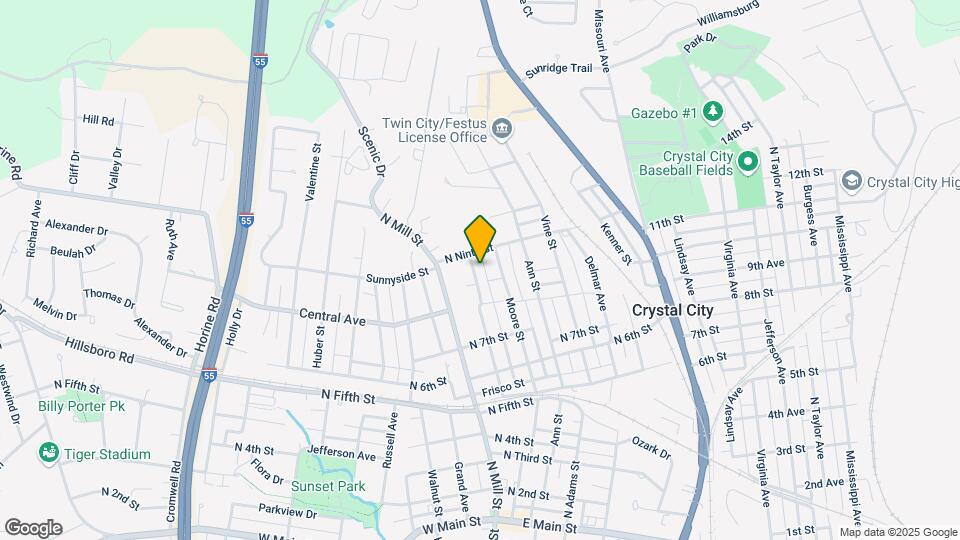 830 Warne St Map and Location Details