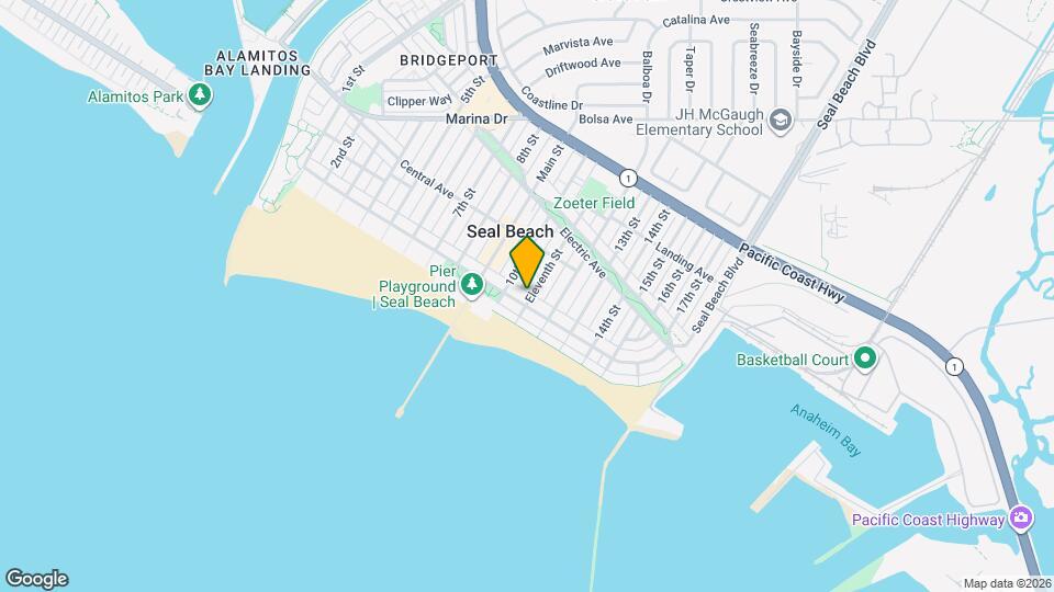 1019 Ocean Ave Map and Location Details