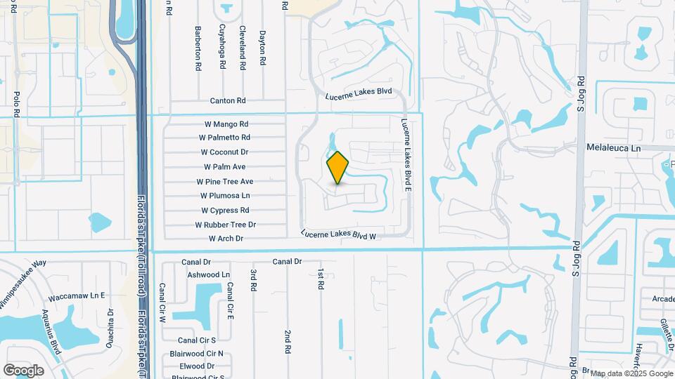 7665 Tahiti Ln Map and Location Details