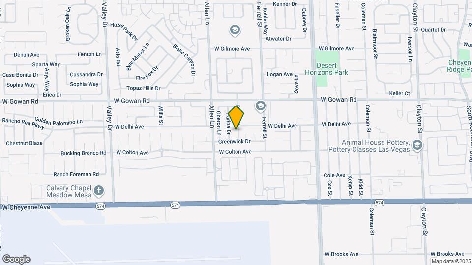 3437 Booth St Map and Location Details