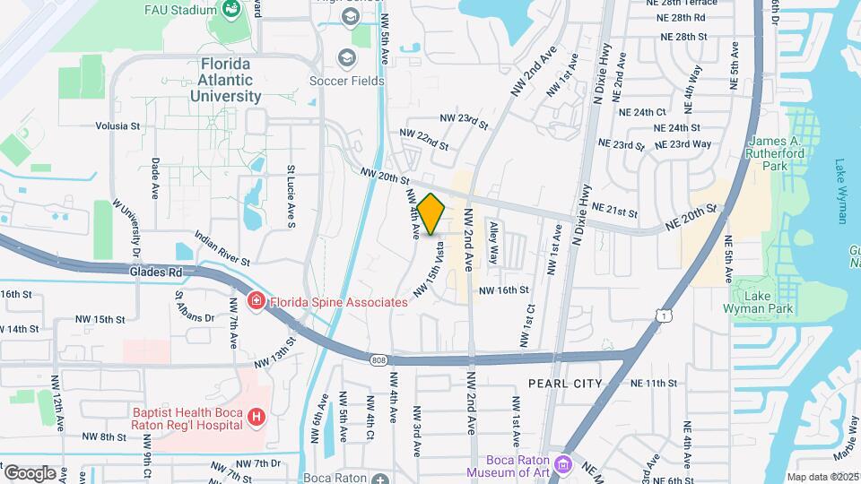 340 NW 19th St Map and Location Details