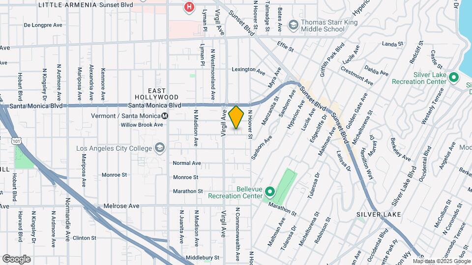 4233 Lockwood Ave Map and Location Details