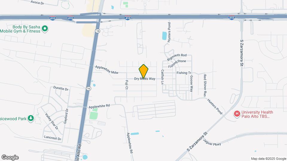 2354 Dry Moss Way Map and Location Details