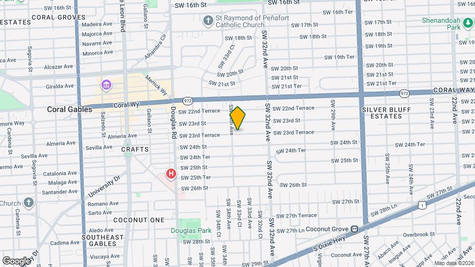 3355 SW 23rd Terrace Mapa y Detalles de la Ubicación