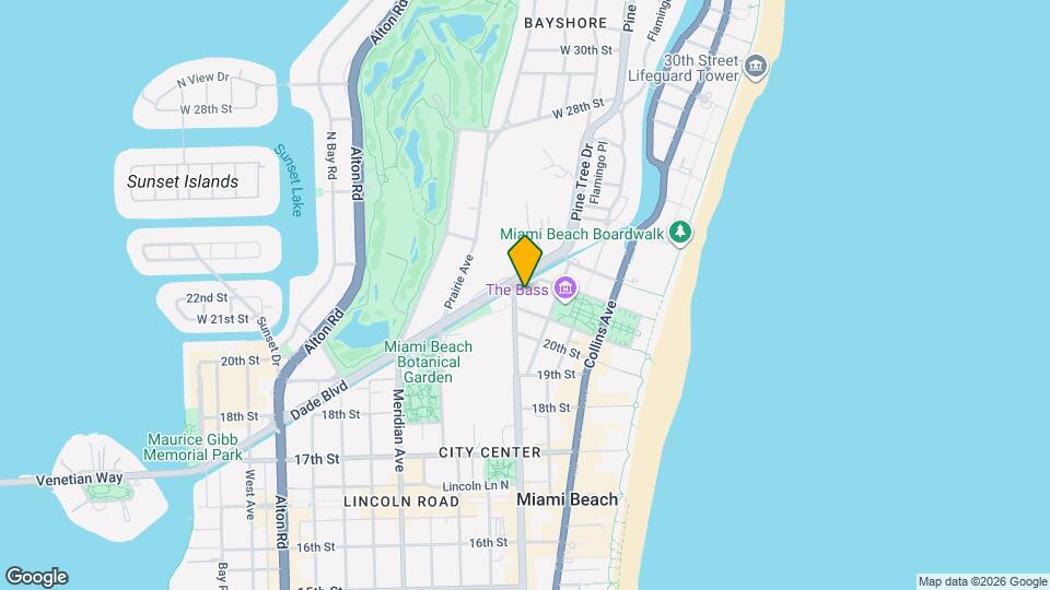 2129 Washington Ave Map and Location Details