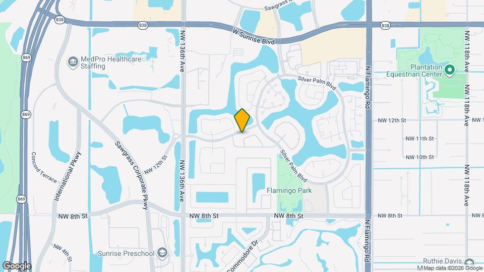 13181 NW 11th Pl Map and Location Details