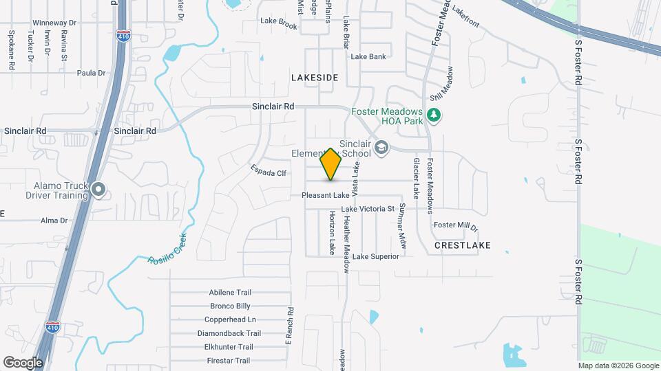 5930 Whispering Lake St Map and Location Details