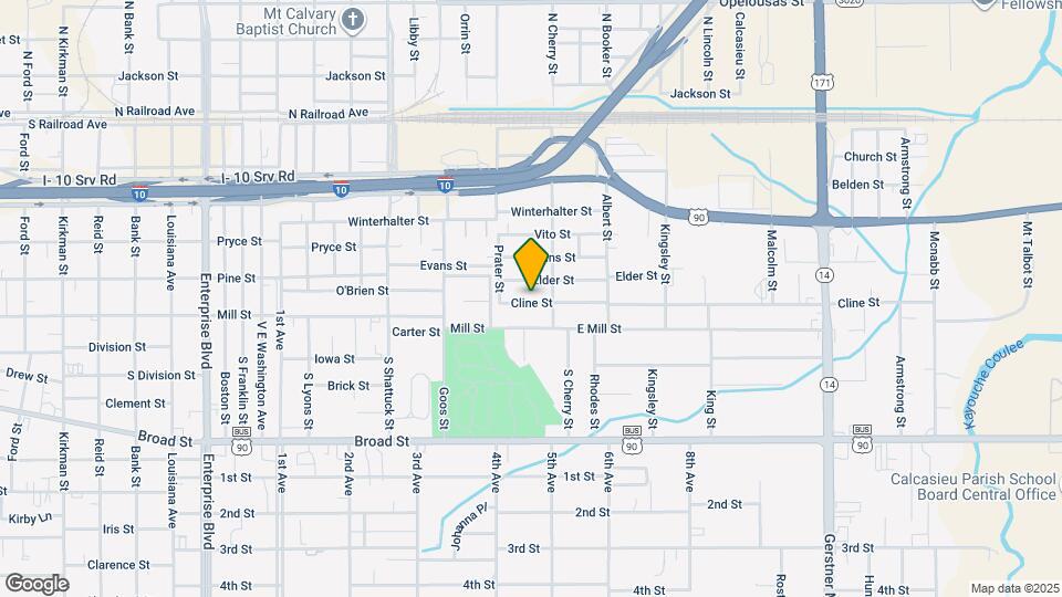 2025 Cline St Map and Location Details