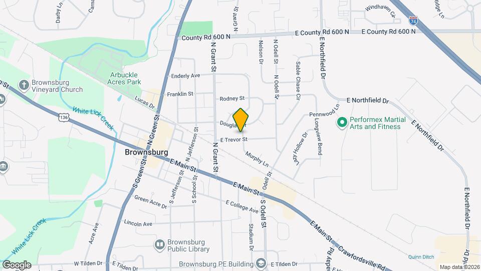 102 Murphy Ln Map and Location Details