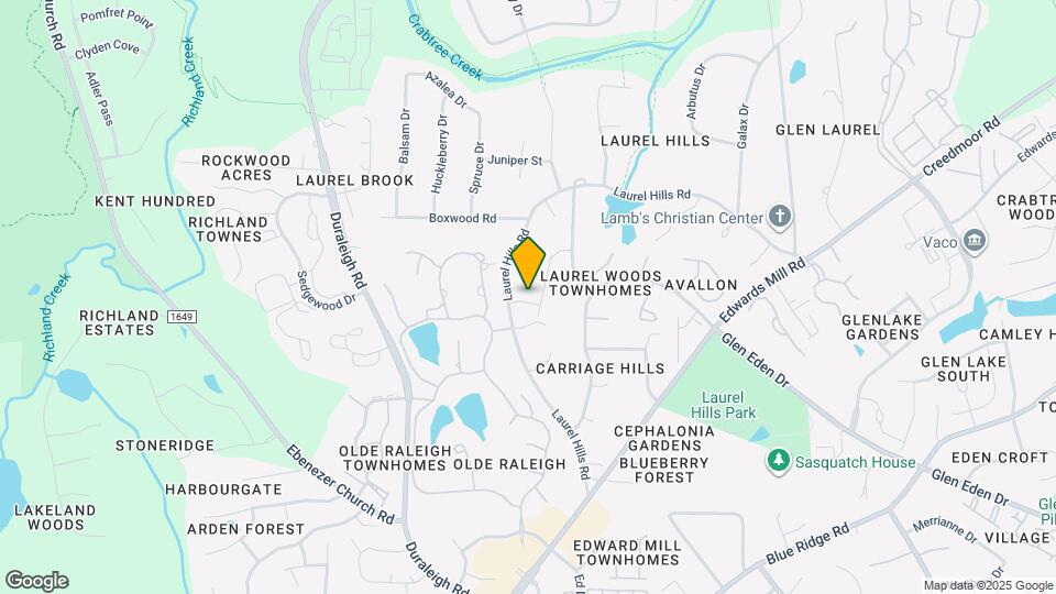 3910 Lost Fawn Ct Map and Location Details