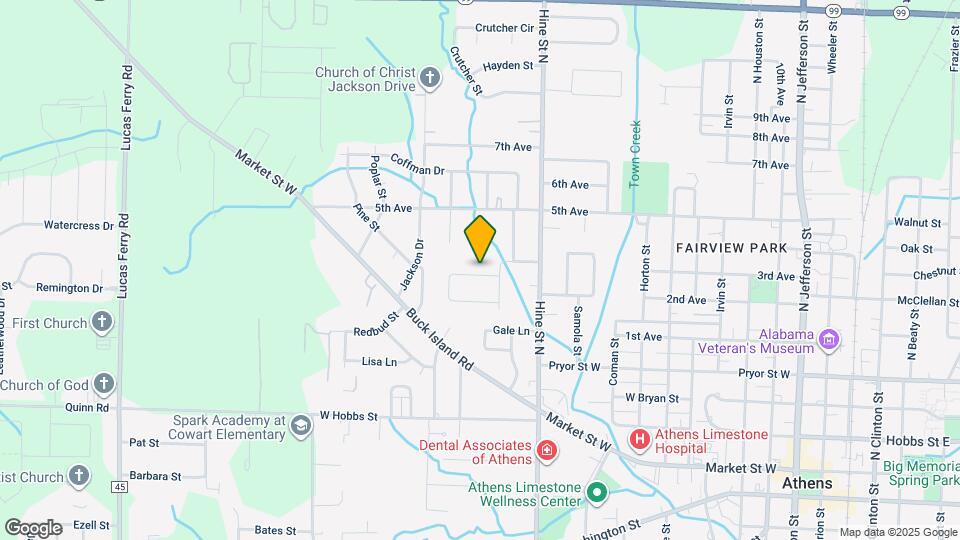 1304 Aston St Map and Location Details