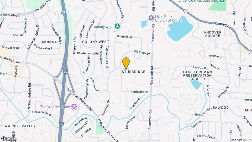 1912 Sanford Dr Map and Location Details