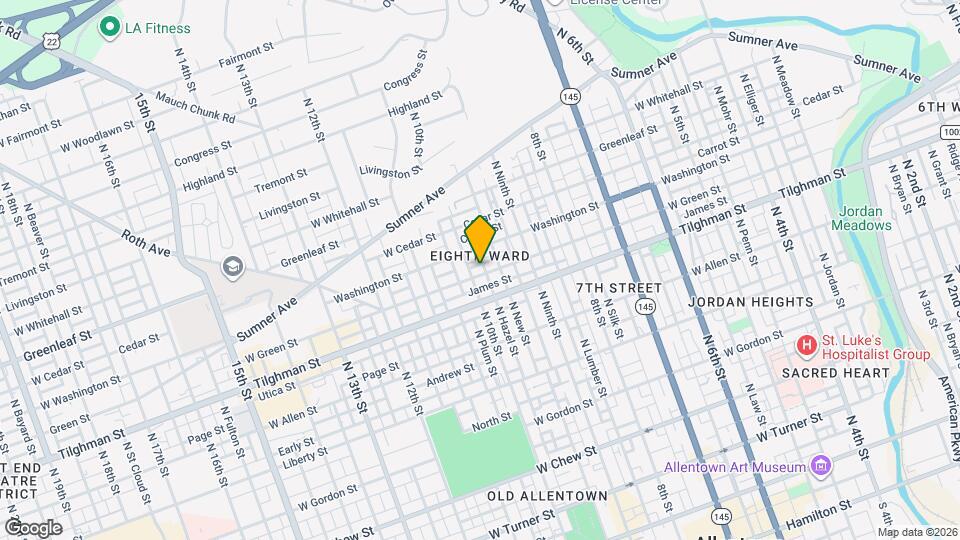 963 W Green St Mapa y Detalles de la Ubicación