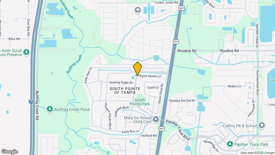 10501 Egret Haven Ln Map and Location Details