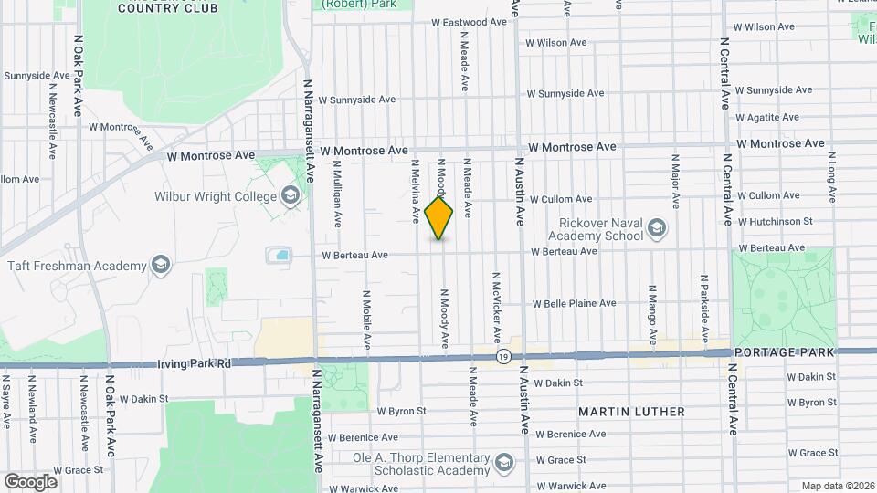 4210 N Moody Ave, Unit 2R Mapa y Detalles de la Ubicación