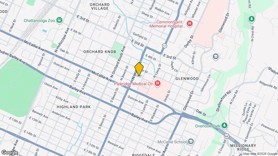 2110 Vine St Map and Location Details
