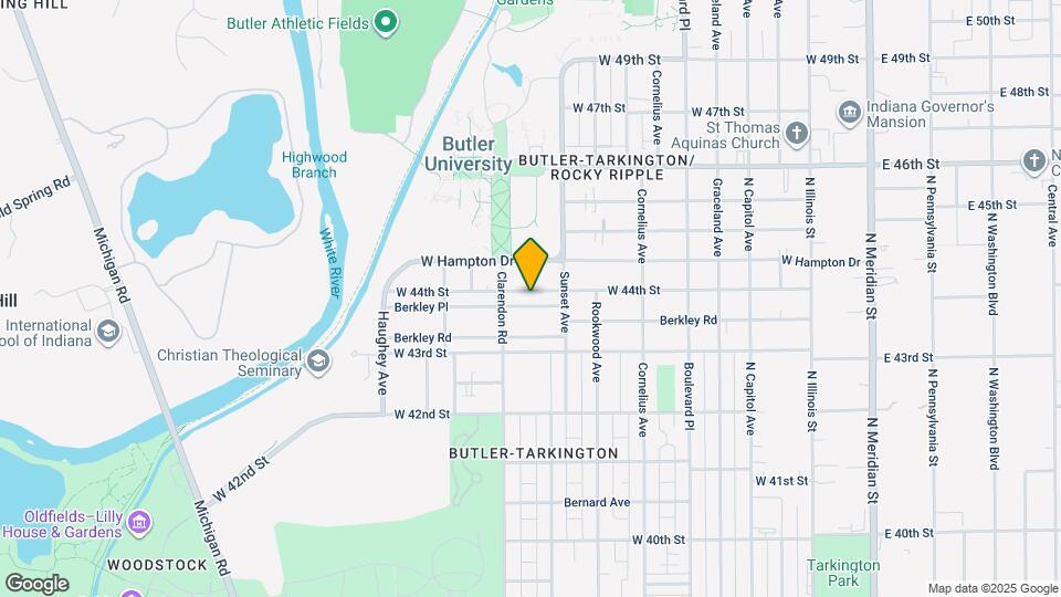 633 W 44th St Map and Location Details