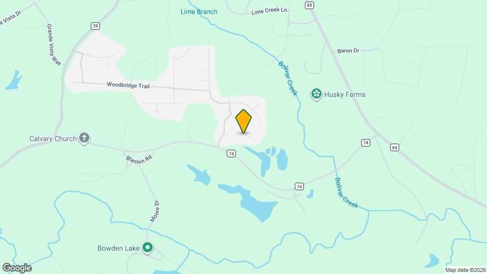 322 Shelby Forest Dr Map and Location Details