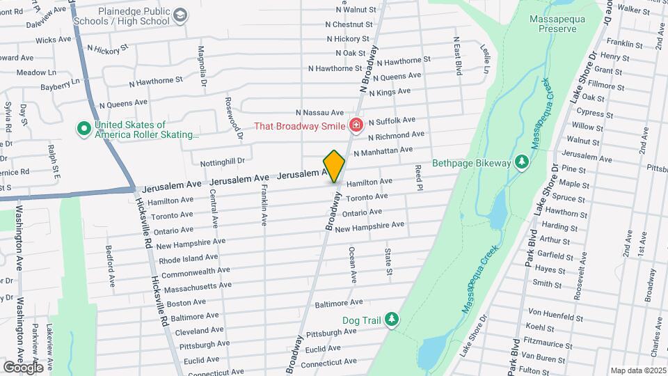 196 Hamilton Ave Map and Location Details