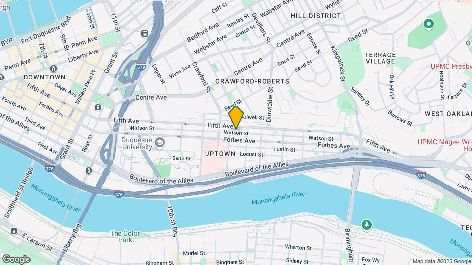 1611 Watson St Map and Location Details