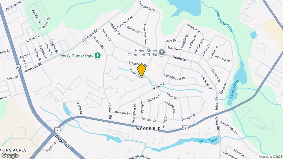 1300 Calla Cir Map and Location Details