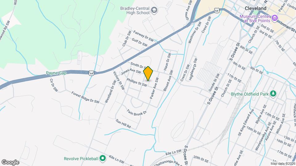 1112 Phillips St SW Map and Location Details