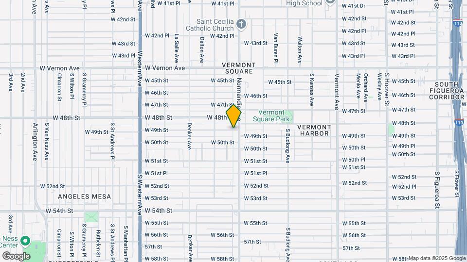 1407 W 49th St-Unit -1407 Mapa y Detalles de la Ubicación