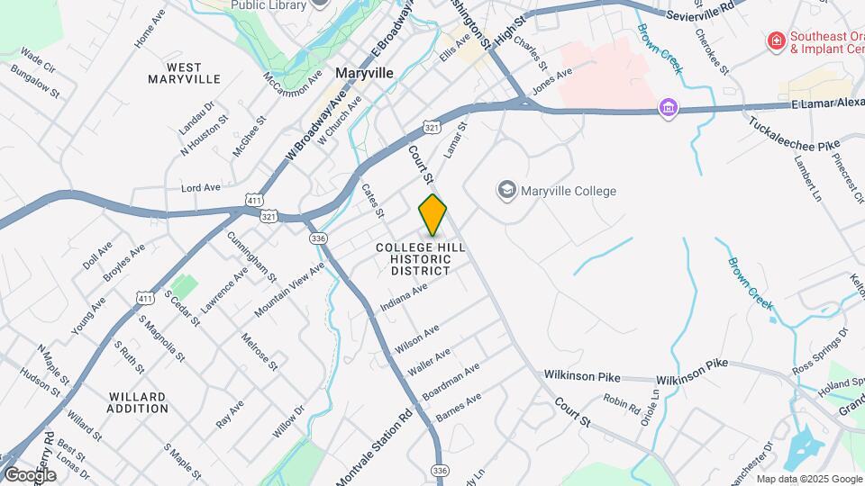 125 Stanley Ave Map and Location Details