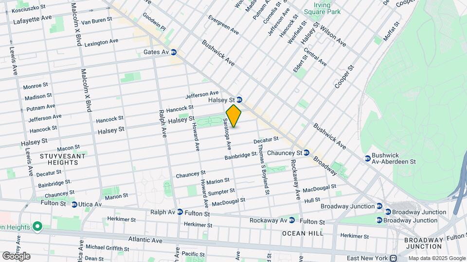 731 Macdonough St Map and Location Details