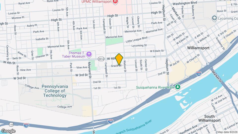 723 Grace St Mapa y Detalles de la Ubicación