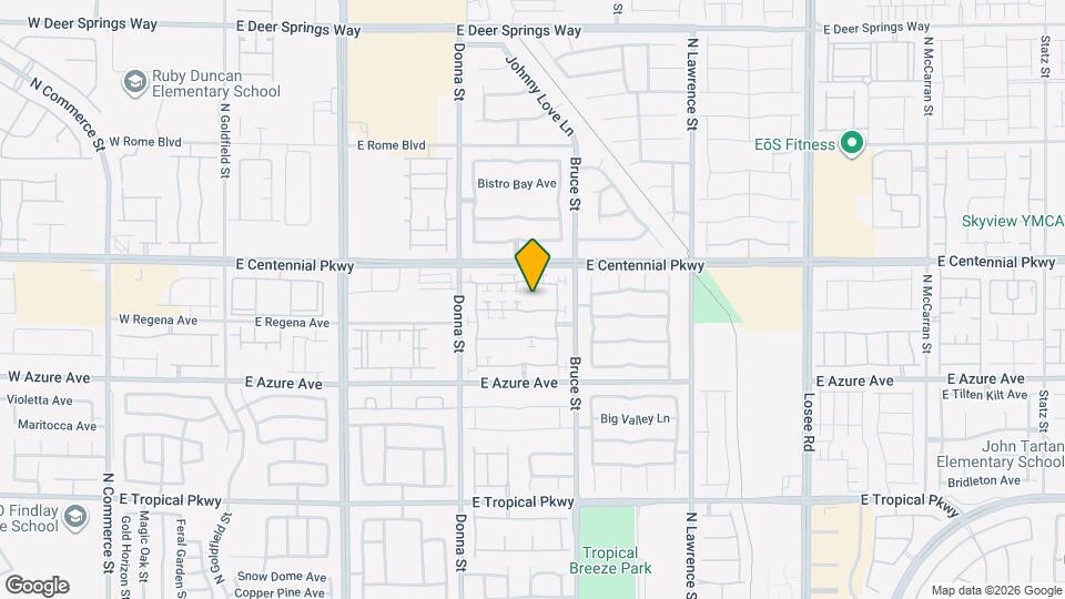 1154 Shades End Ave Map and Location Details