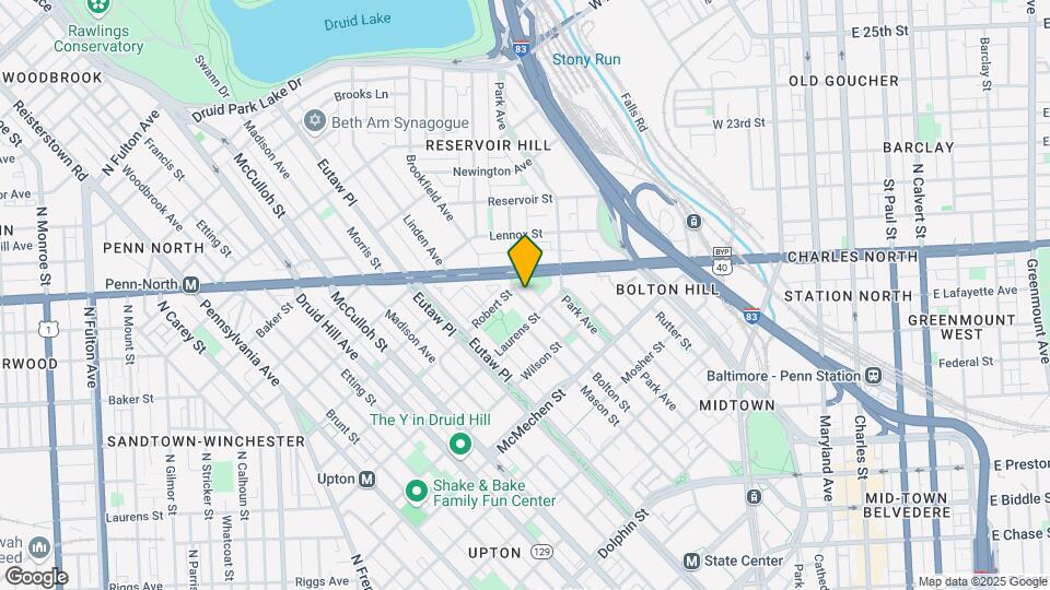 1829 Bolton St Map and Location Details