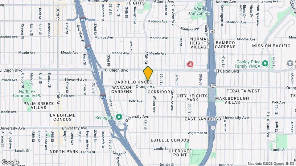 4219 35th St Map and Location Details