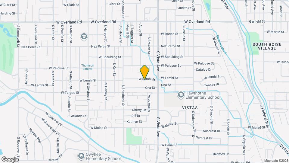 2765 W Lemhi St Map and Location Details