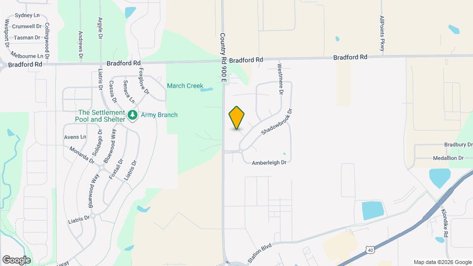 2322 Edgewater Cir Mapa y Detalles de la Ubicación